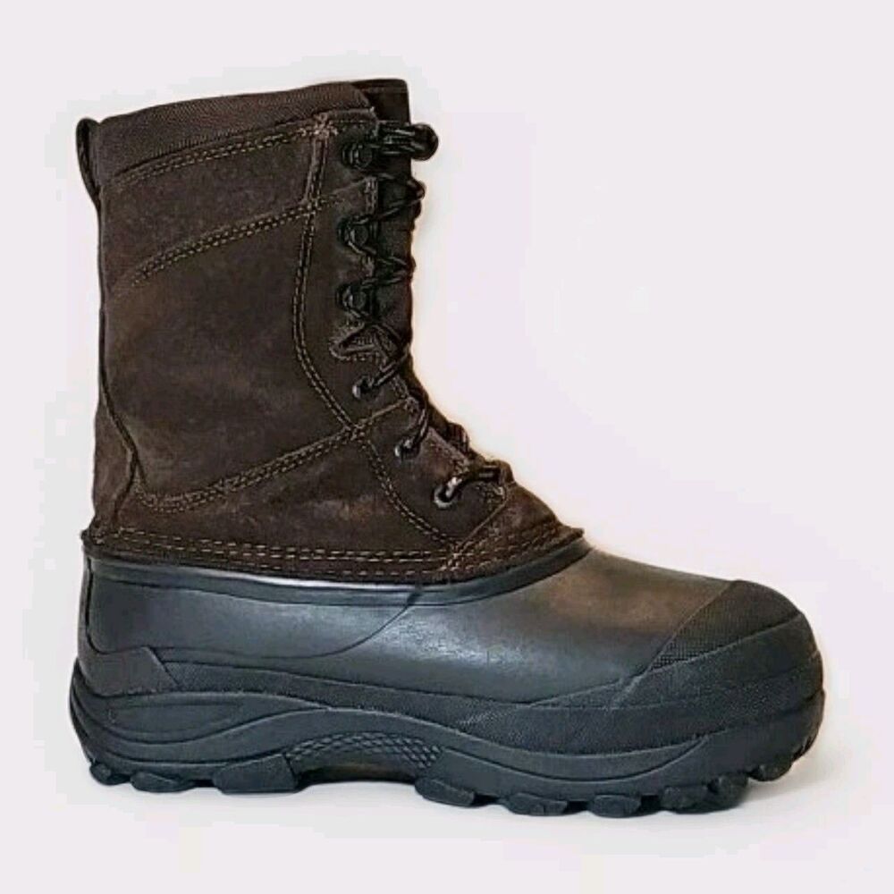 **LACROSSE Pine Top Boots 11” Men's Sz 8 Brown Leather Suede Mid-Calf Insulated - Picture 4 of 10